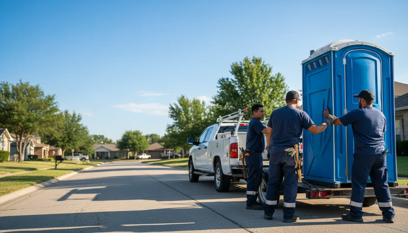 Portable Toilet Rental in Ben Franklin, TX near me